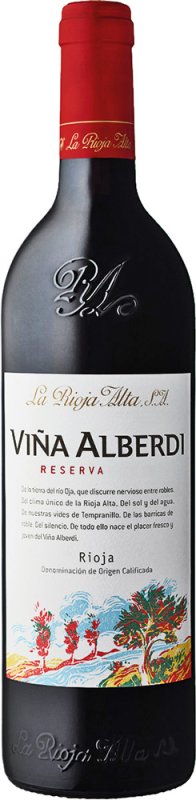 12er Set La Rioja Alta Viña Alberdi Reserva 2018 - Versandkostenfrei!