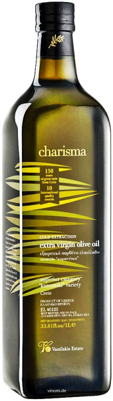 Charisma Olivenöl Kreta Extra Nativ 1 Liter