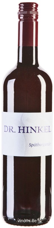 Dr. Hinkel Spätburgunder Rotwein mild