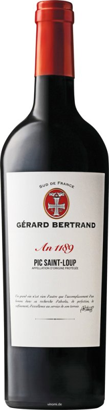 Gérard Bertrand An 1189 Languedoc Pic Saint-Loup
