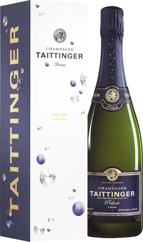 Champagne Taittinger Prelude Brut Grand Crus  in Geschenkverpackung