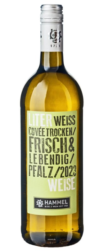 Hammel Literweise Cuvée Weiss trocken 1 Liter 2023