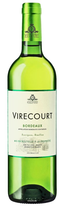 18er Set Virecourt Blanc Bordeaux 2022 - Versandkostenfrei!