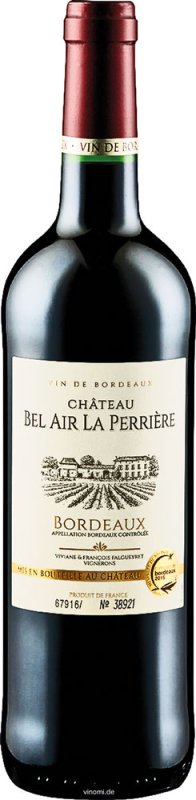 Château Bel Air La Perriere Bordeaux 2021