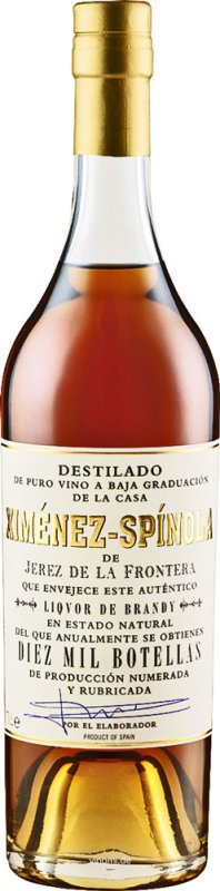 Ximenez-Spinola Brandy Diez Mil Botellas