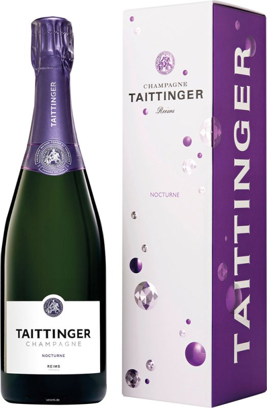 Champagne Taittinger Nocturne 'City Lights' im Geschenkkarton