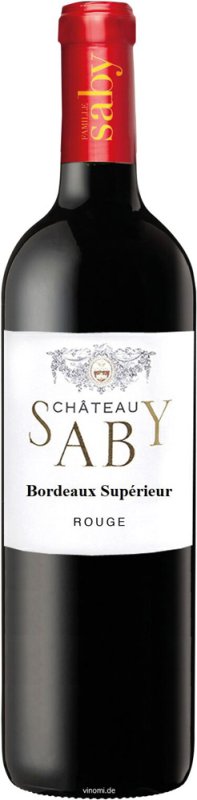 18er Château Saby Bordeaux 2021 - Versandkostenfrei!