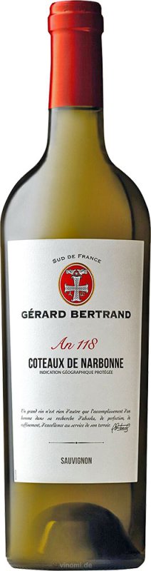 18er Set Gerard Bertrand Heritage An 118 Côteaux de Narbonne Blanc 2022 - Ver...