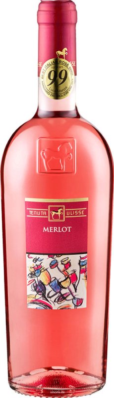 18er Set Ulisse Rosé Merlot Rosato 2022 - Versandkostenfrei!