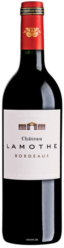 Château Lamothe Bordeaux 2019
