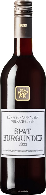Königschaffhausen-Kiechlinsbergen Spätburgunder süss