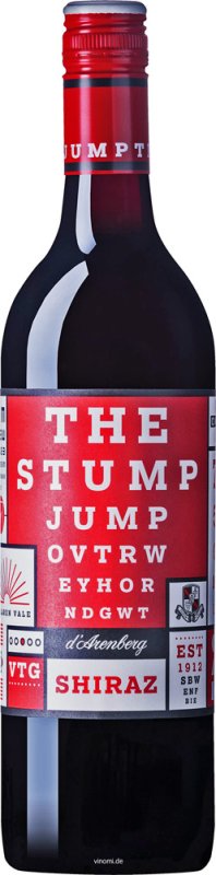 d'Arenberg The Stump Jump Shiraz